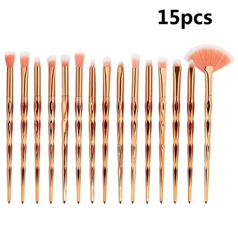 10 pcs makeup brush set