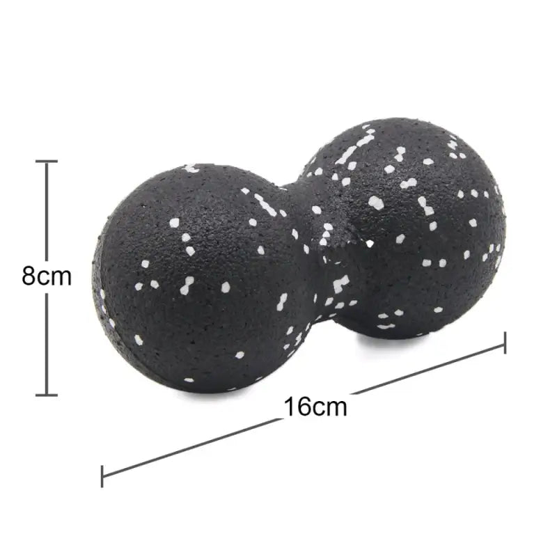 2pcs black bath ball with white dots