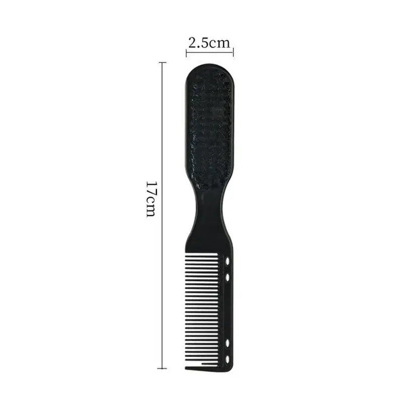 the black comb is shown with a black comb and a white comb