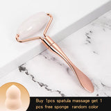 rose gold spoon with rose gold handle