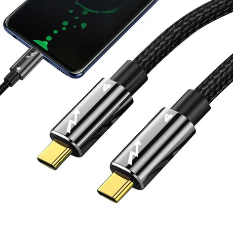 a usb cable with a charging charger attached