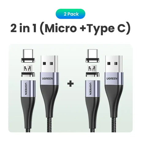 2 in 1 micro type cable