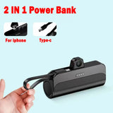 2 in 1 power bank for iphone