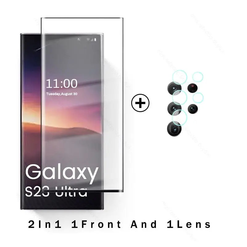 2 in 1 front and back screen protector for sony z2