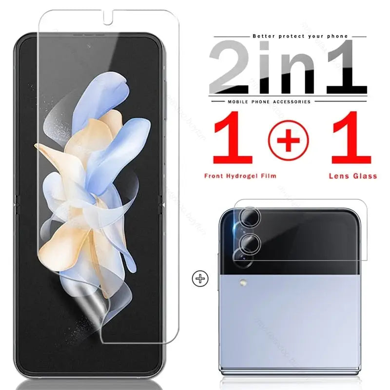 2 in 1 tempered screen protector for iphone 11