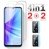 2 in 1 tempered screen protector for iphone x