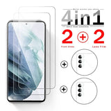 2 in 1 tempered screen protector for iphone x