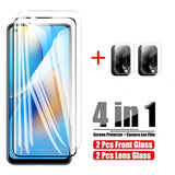 2 in 1 tempered screen protector for iphone x