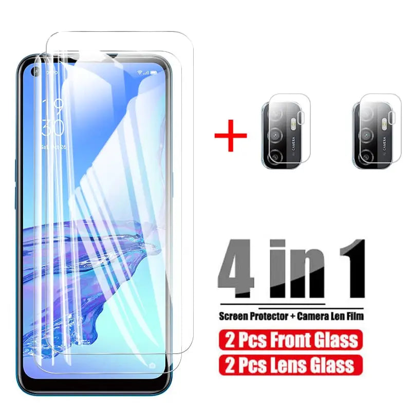 2 in 1 tempered screen protector for samsung galaxy s10