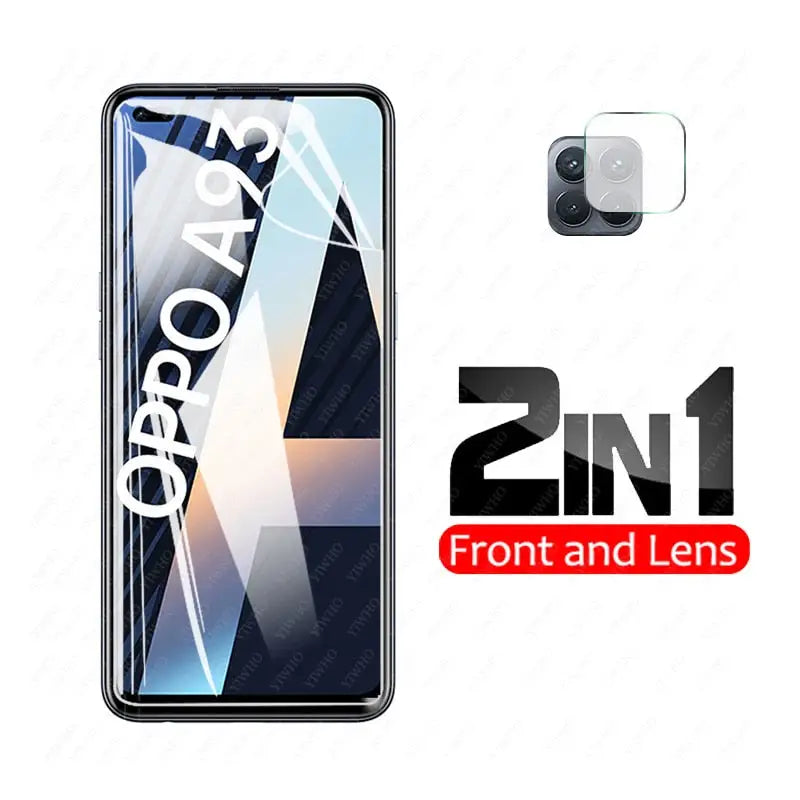 2 in 1 tempered screen protector for iphone x