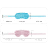 the sleep mask is shown in two different colors