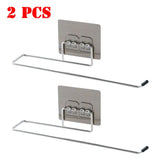 2 pcs stainless steel towel rack bathroom shelf holder holder