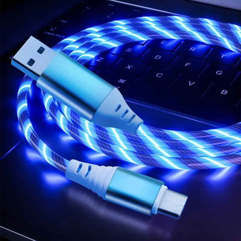 a usb cable connected to a laptop