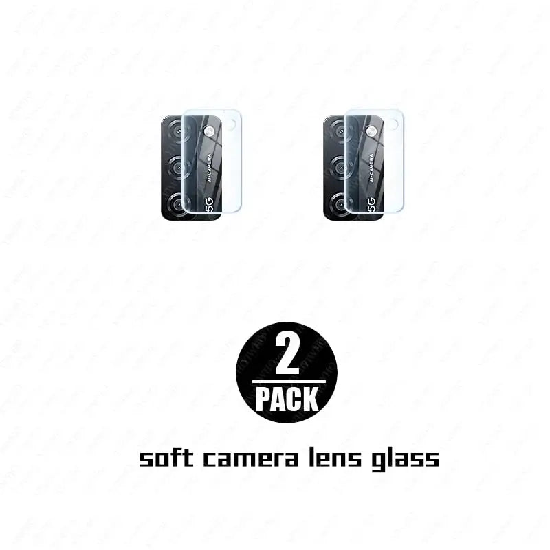 a pair of black and white logo for a glass