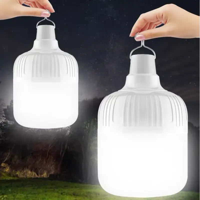 USB Portable Rechargeable LED 200w Bulb - 5 Lighting Modes - Light