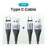 2 pack of type c cable