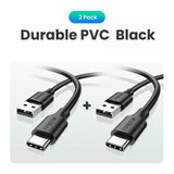 2 pack usb cable for iphone and ipad