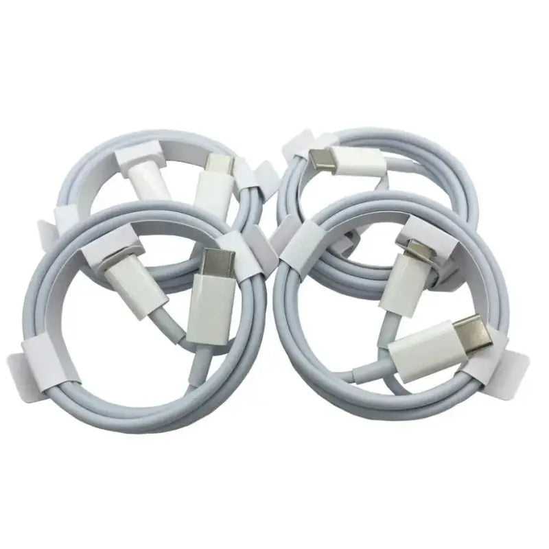 2 pcs white plastic cable connectors