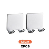 2 pcs stainless steel wall mounted toilet paper holder holder