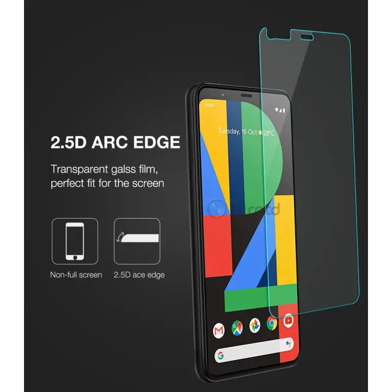2 5d full screen glass screen protector for google pixel