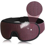 a pair of sleep mask with a foam pad