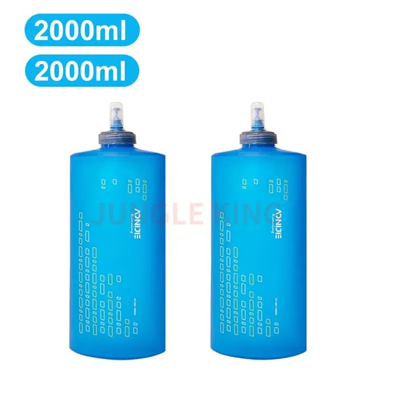 200ml blue plastic bottle with cap