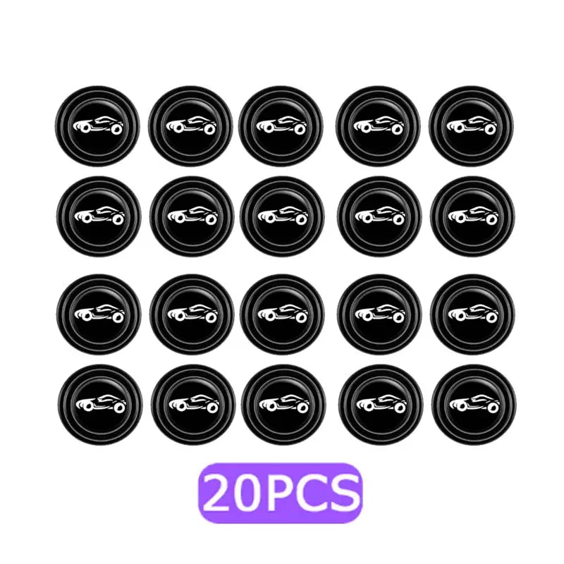 20pcs black plastic plastic cup lids for coffee cups