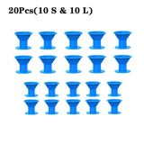 20 pcs blue plastic cup holder for cup