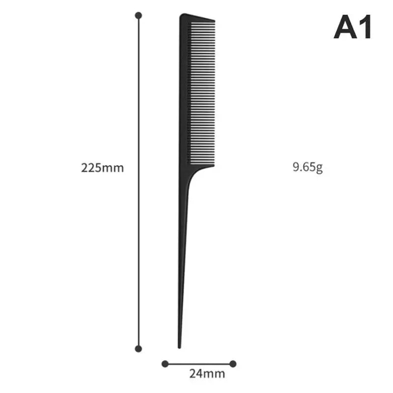 a comb with a length of 2 mm