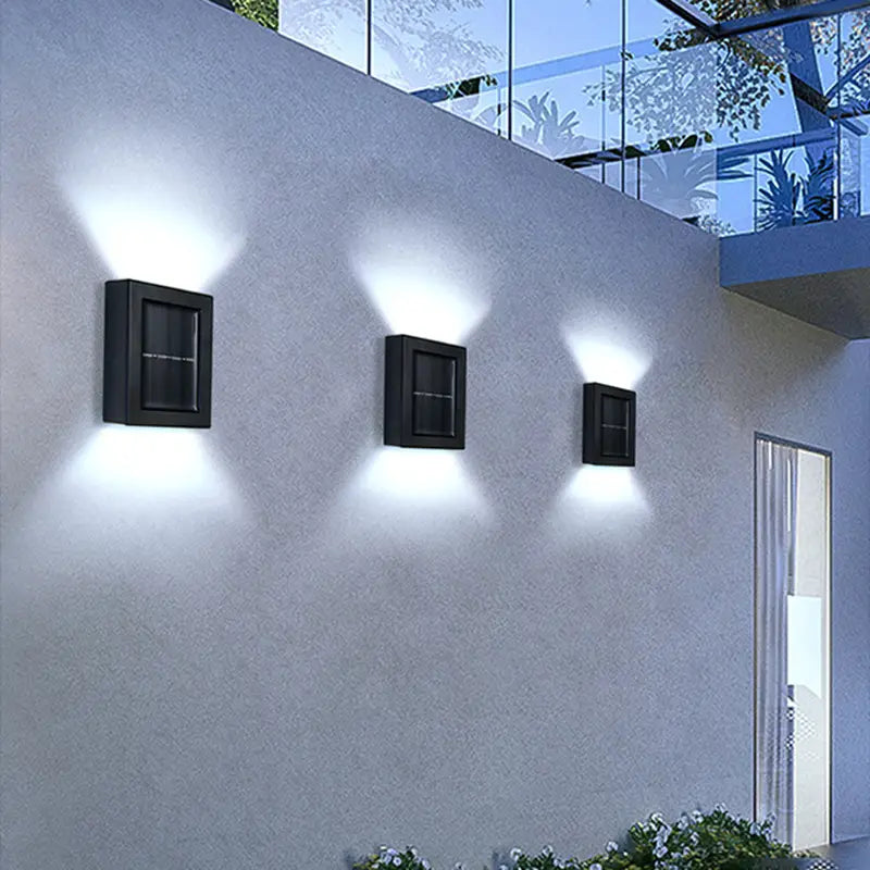 Solar-LED-Außenleuchten für Garten, Balkon, Hof, Straße,