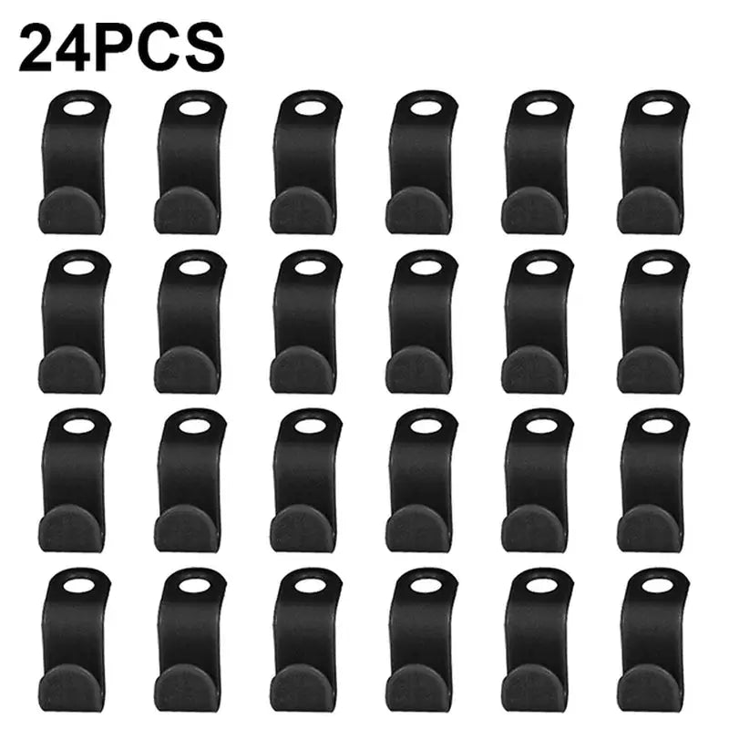 24 pcs black plastic bottle stoppers for beer bottle stoppers