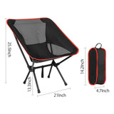 portable folding camping chair with carrying bag