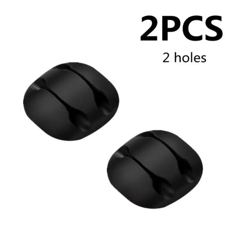 2 pcs black plastic ear plug covers for apple airpods