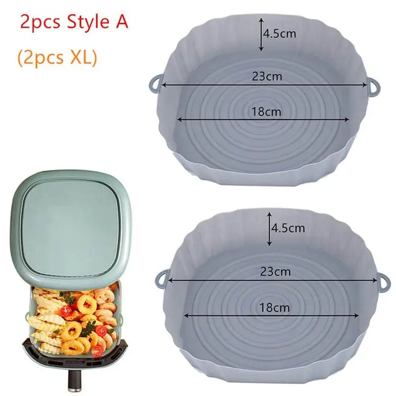two pieces of plastic food containers with lids and handles