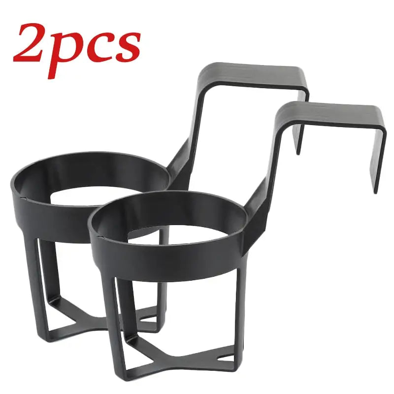 2pcs black plastic chair legs for furniture