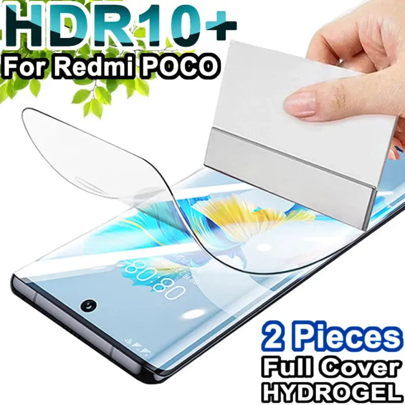 2pcs tempered screen protector for redmio