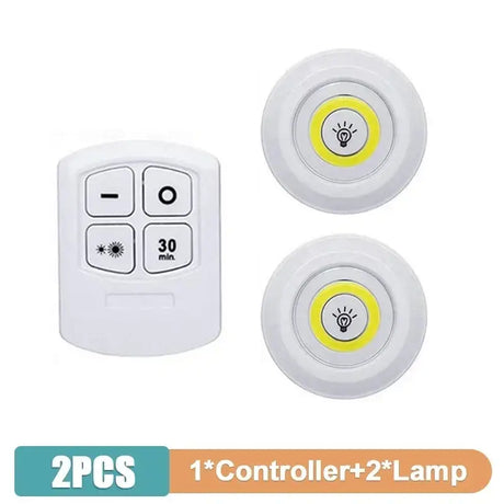 2pcs wireless motion sensor light