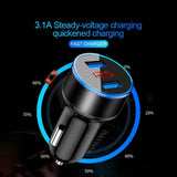 anker car charger with dual usb