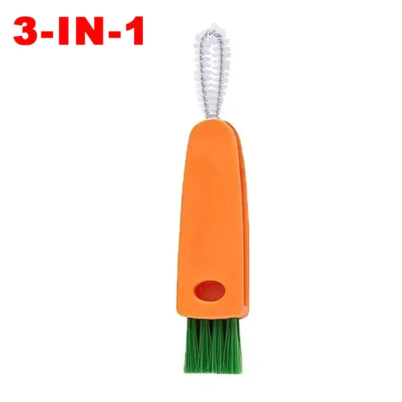 3 in 1 orange brush