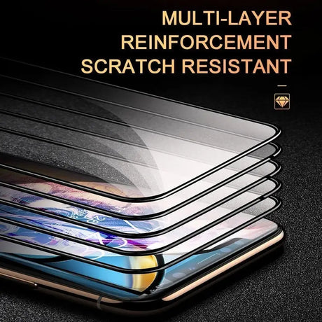 3 in 1 tempered tempered tempered case for iphone x