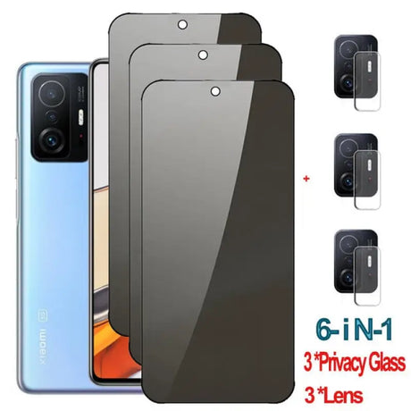 3 in 1 tempered screen protector for xiao pixel 3