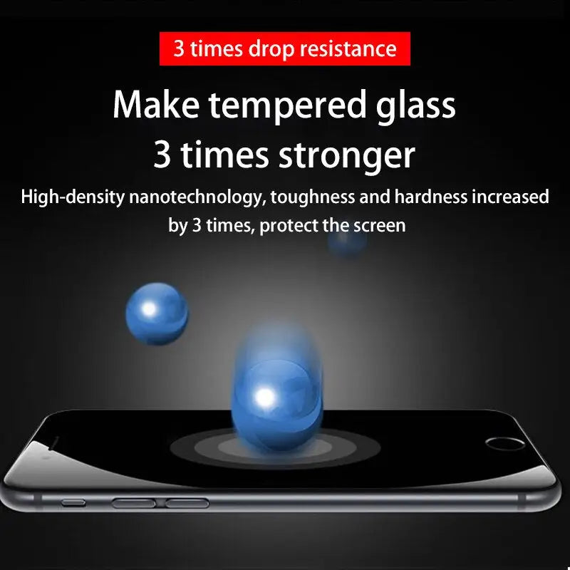 3 in 1 tempered tempered screen protector for iphone x