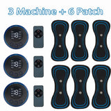 5pcs / set electric massager foot pads for men and women