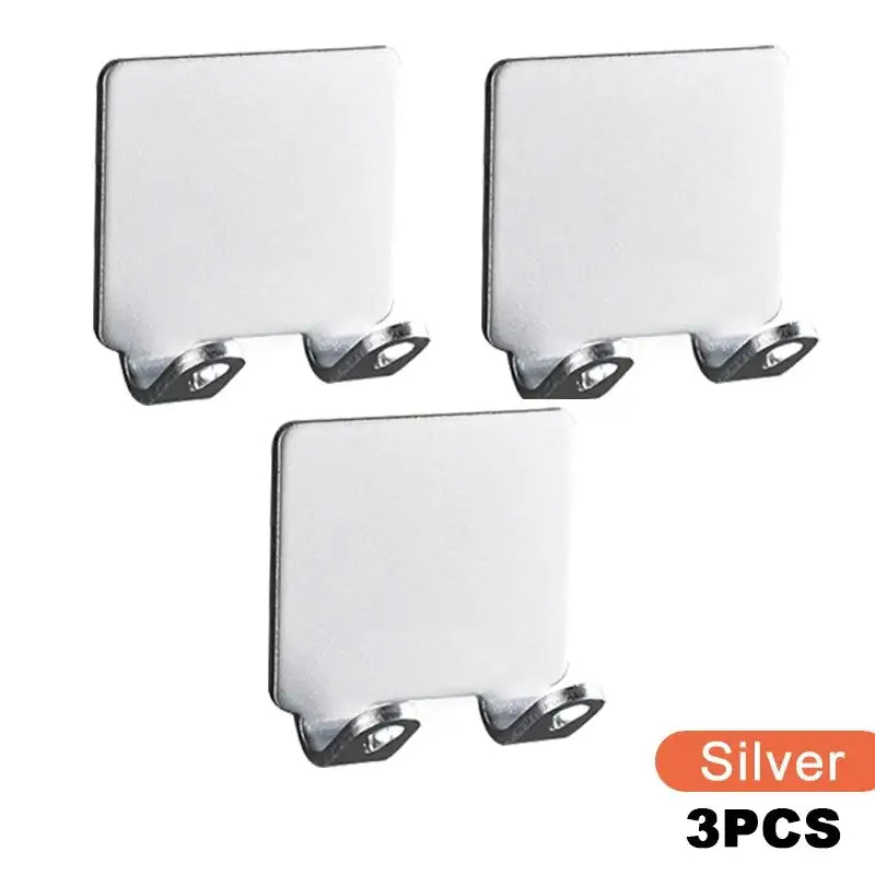 3 pack stainless steel wall mounted toilet paper holder