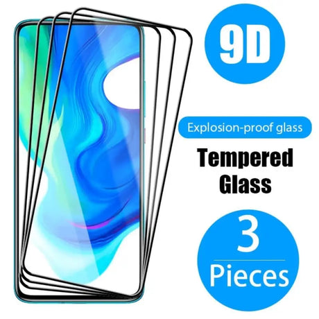 3 pack tempered screen protector for samsung note 9