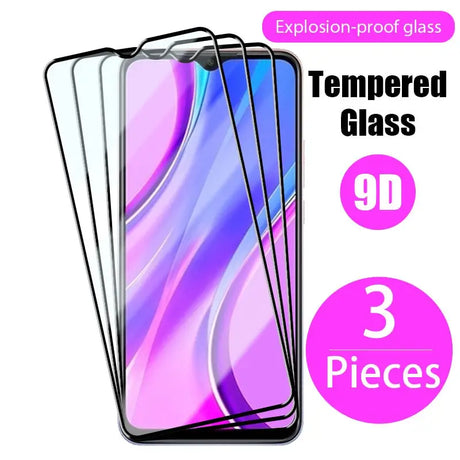 3 pack tempered screen protector for xiao redmik