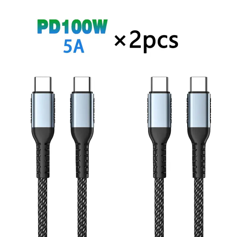 3 pack of usb cable with usb cable plug
