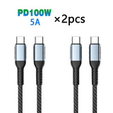 3 pack of usb cable with usb cable plug