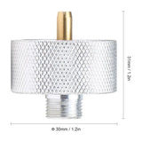 the dimensions of the glass table lamp
