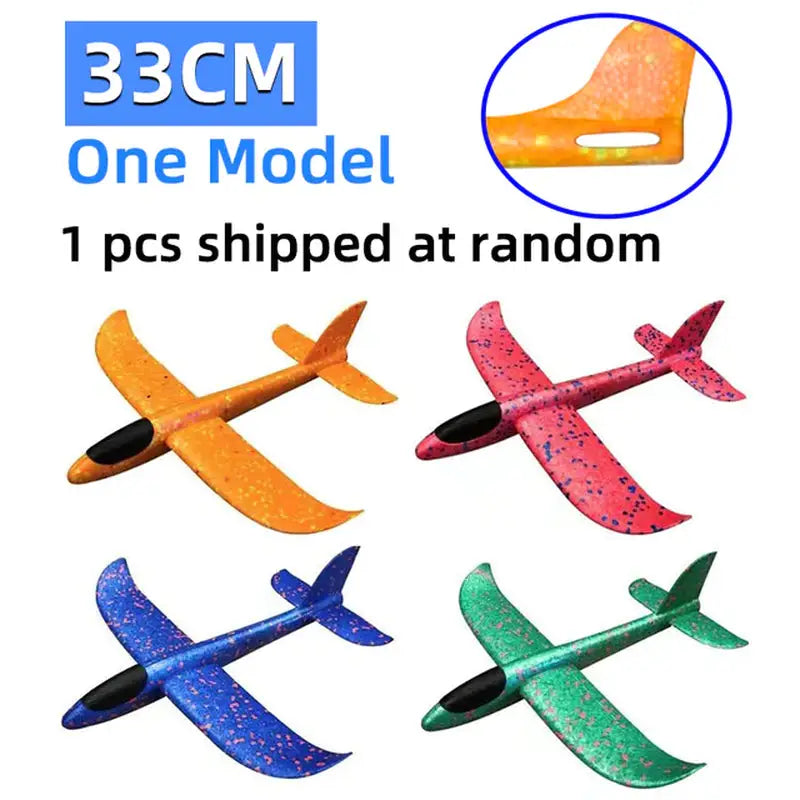 3cm mini airplane model with leds